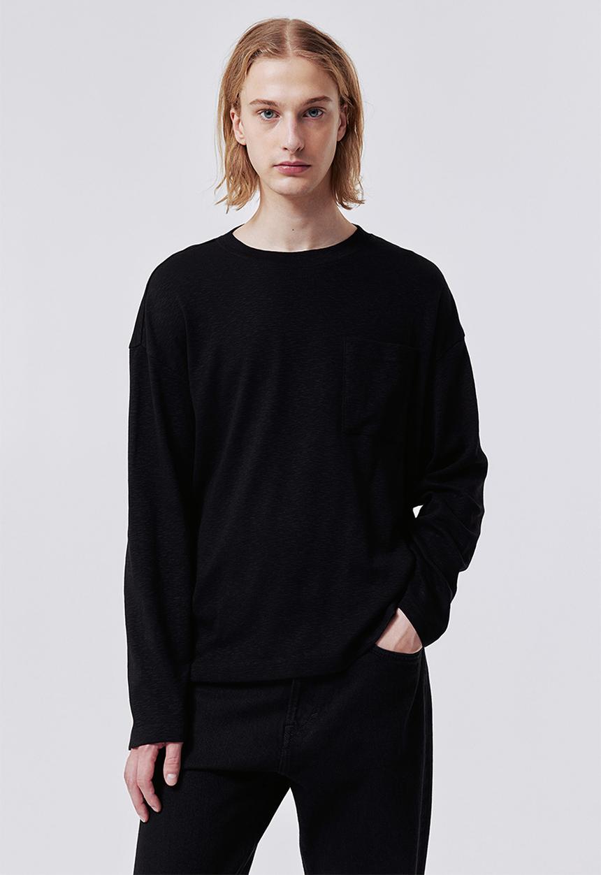 H&M - Loose fit jersey top - black