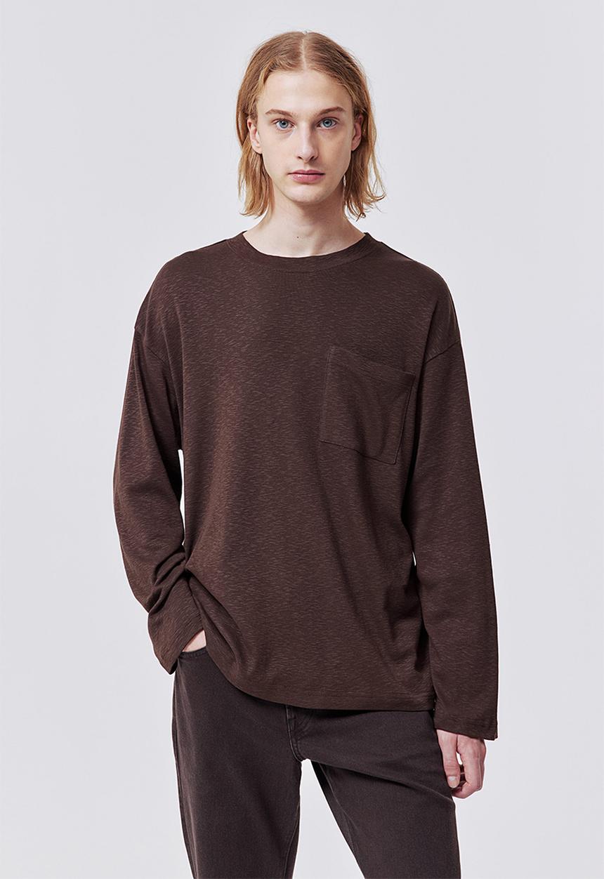 H&M - Loose fit jersey top - brown