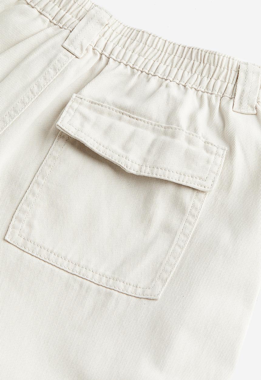 H&M - Twill cargo trousers - light beige