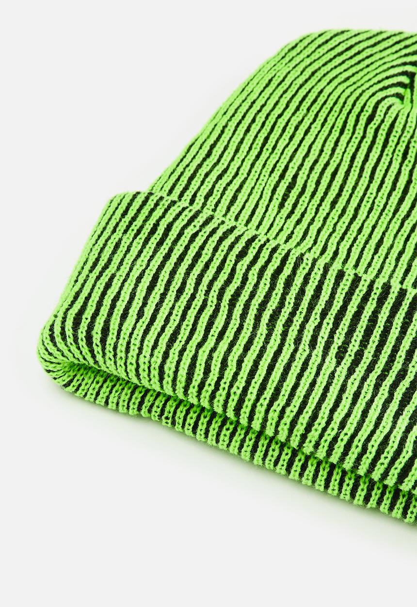Superbalist - Rocco rib knit beanie - green