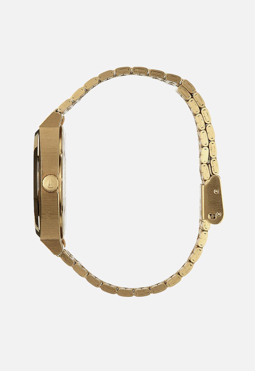 Nixon - Time teller - Gold/oxblood sunray