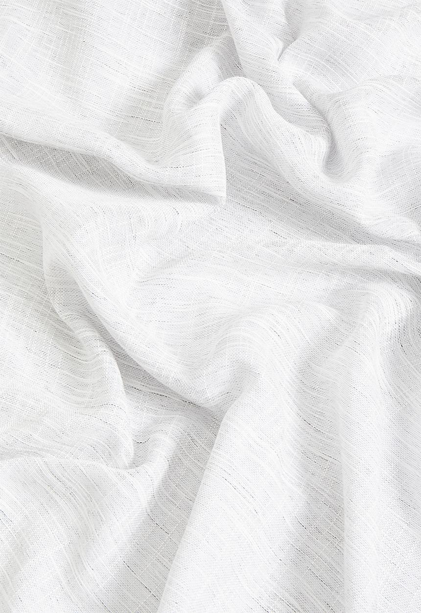 Sixth Floor - Horizon Slub Lined Eyelet Curtain - Grey