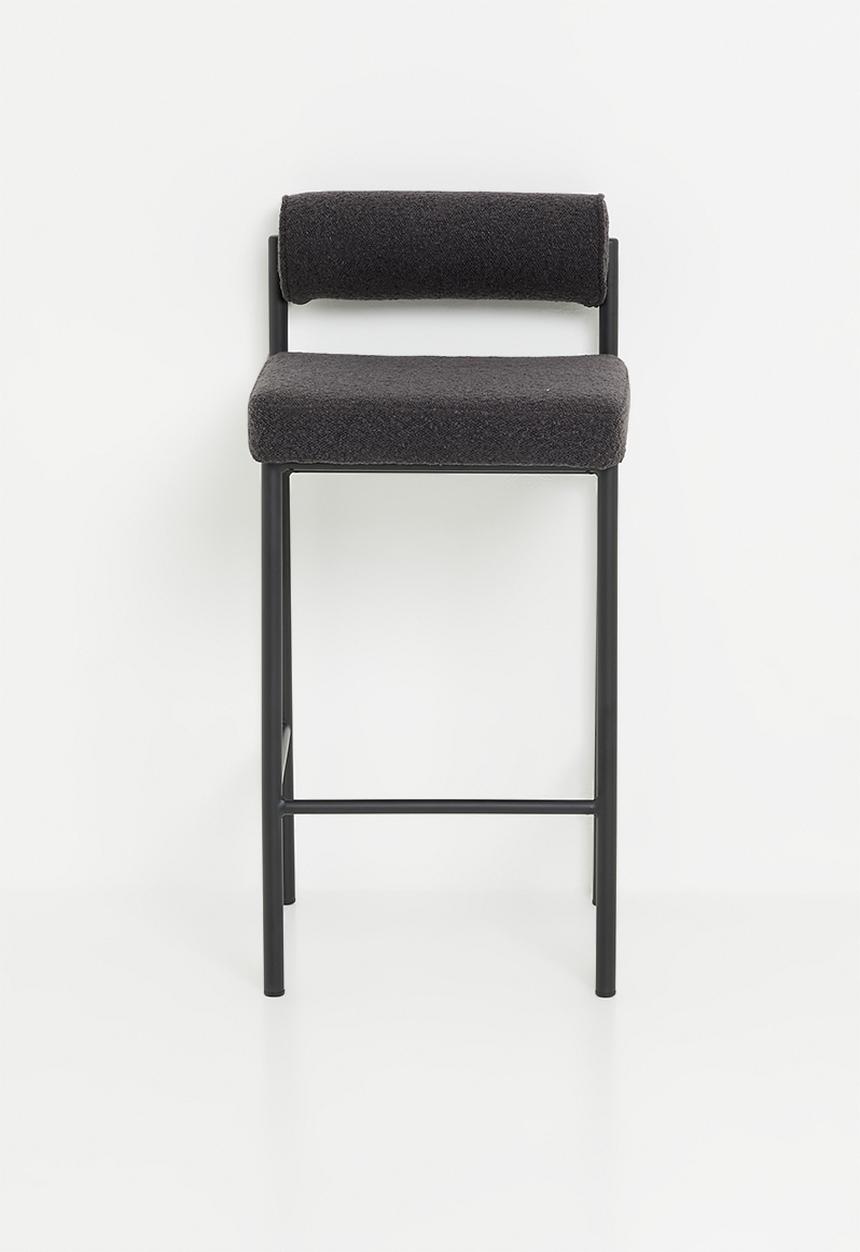 Sixth Floor - Baal Counter Chair - Charcoal