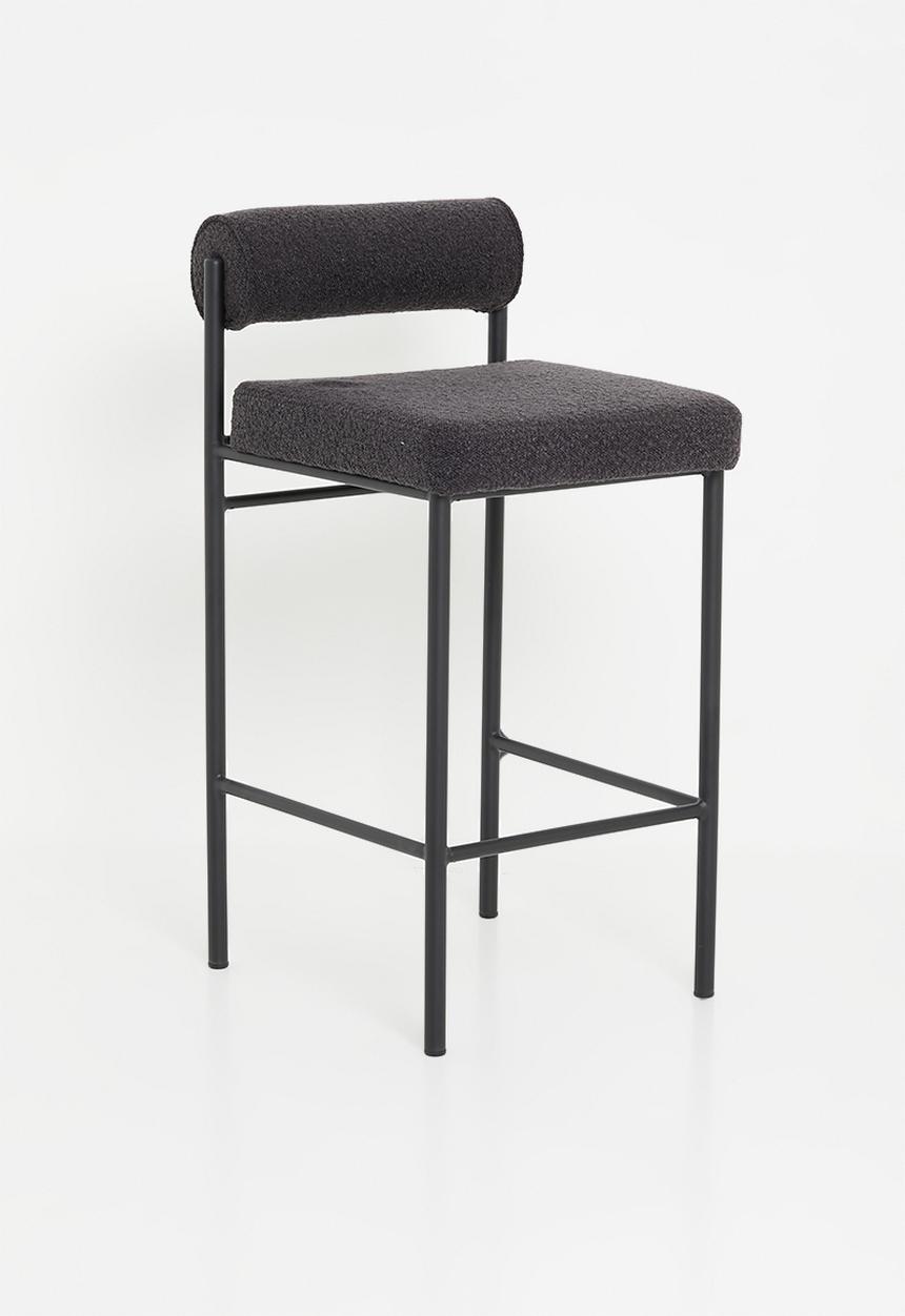 Sixth Floor - Baal Counter Chair - Charcoal