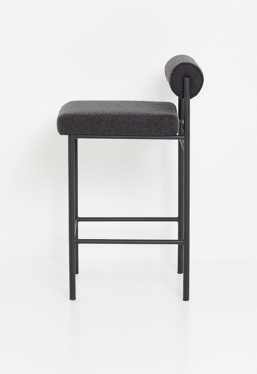 Sixth Floor - Baal Counter Chair - Charcoal