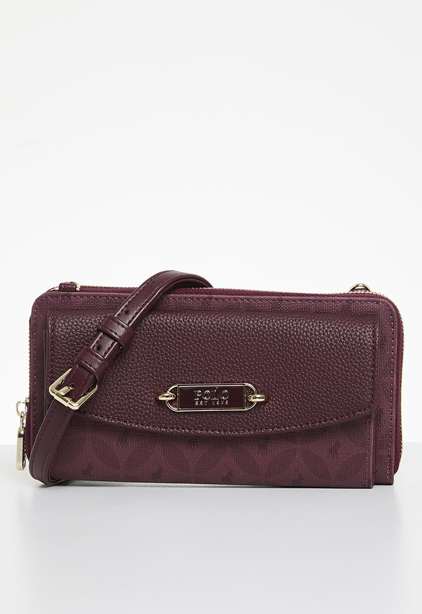 POLO - Sterling phone sling - red