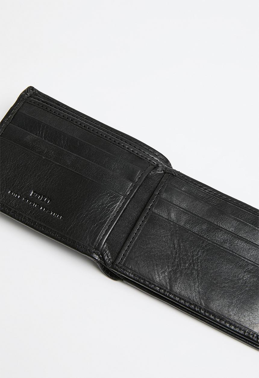 POLO - Small Multicard Tab Wallet - Black