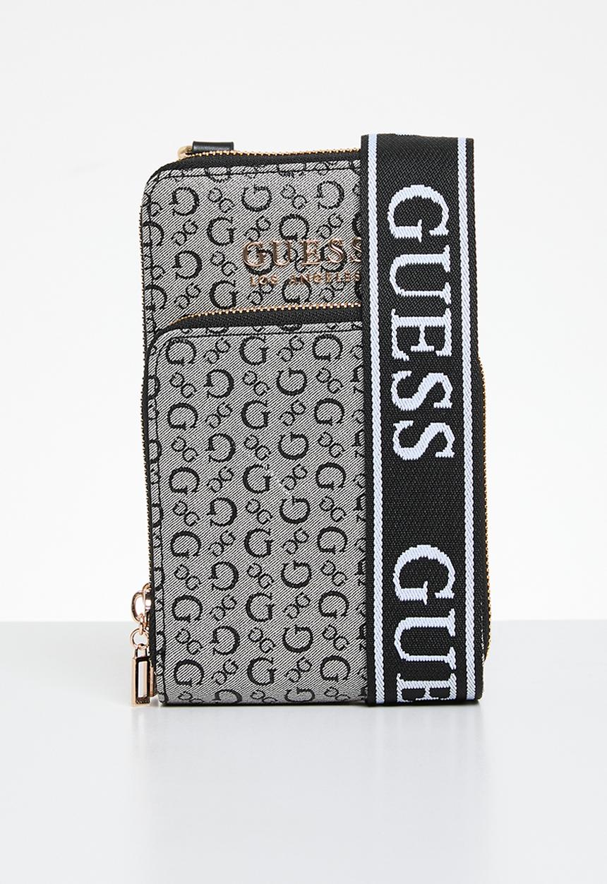 GUESS - Normandy mini phone crossbody - black