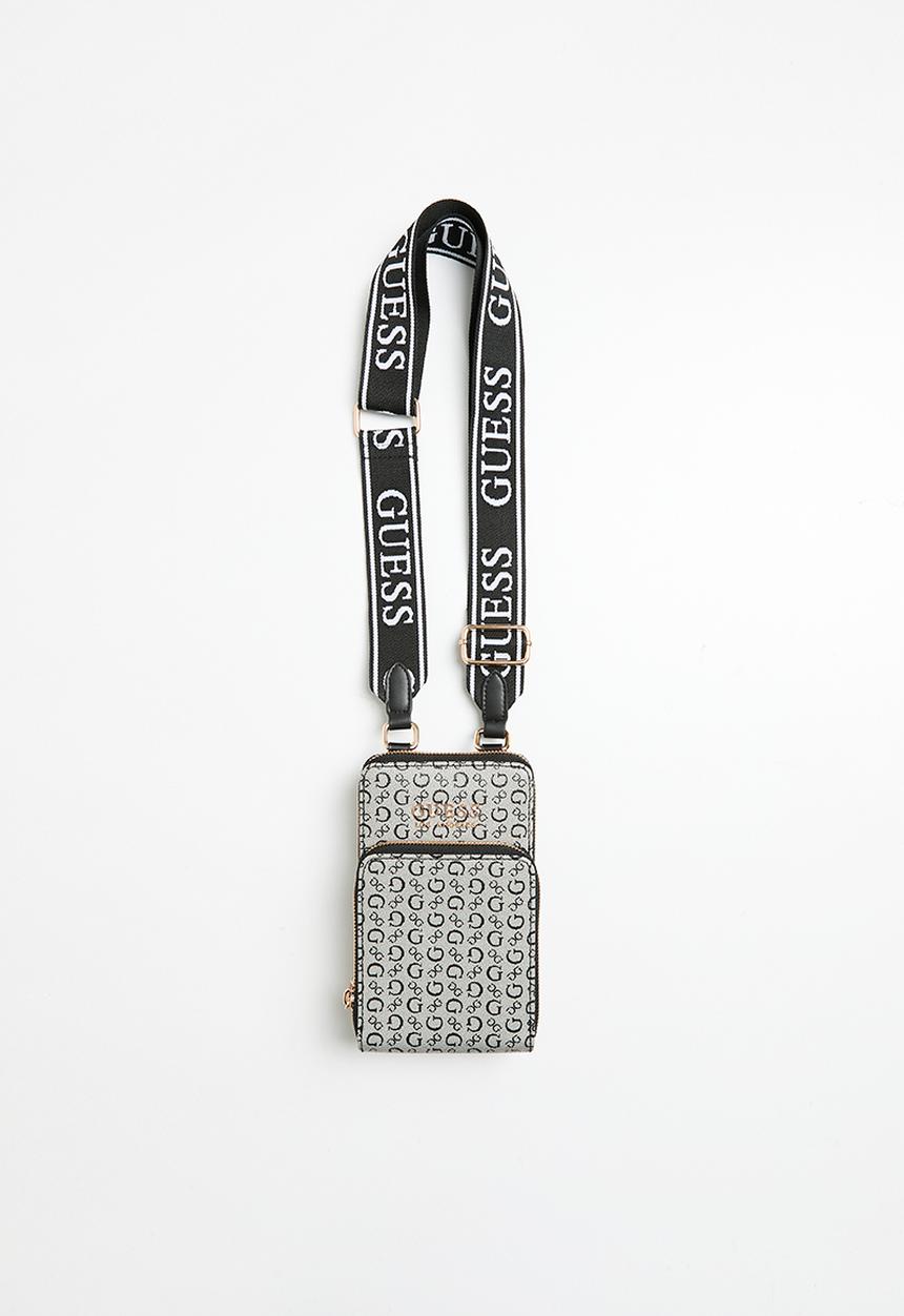 GUESS - Normandy mini phone crossbody - black