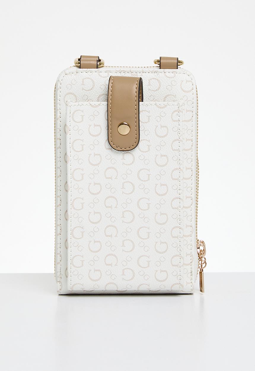 GUESS - Normandy mini crossbody bag - white