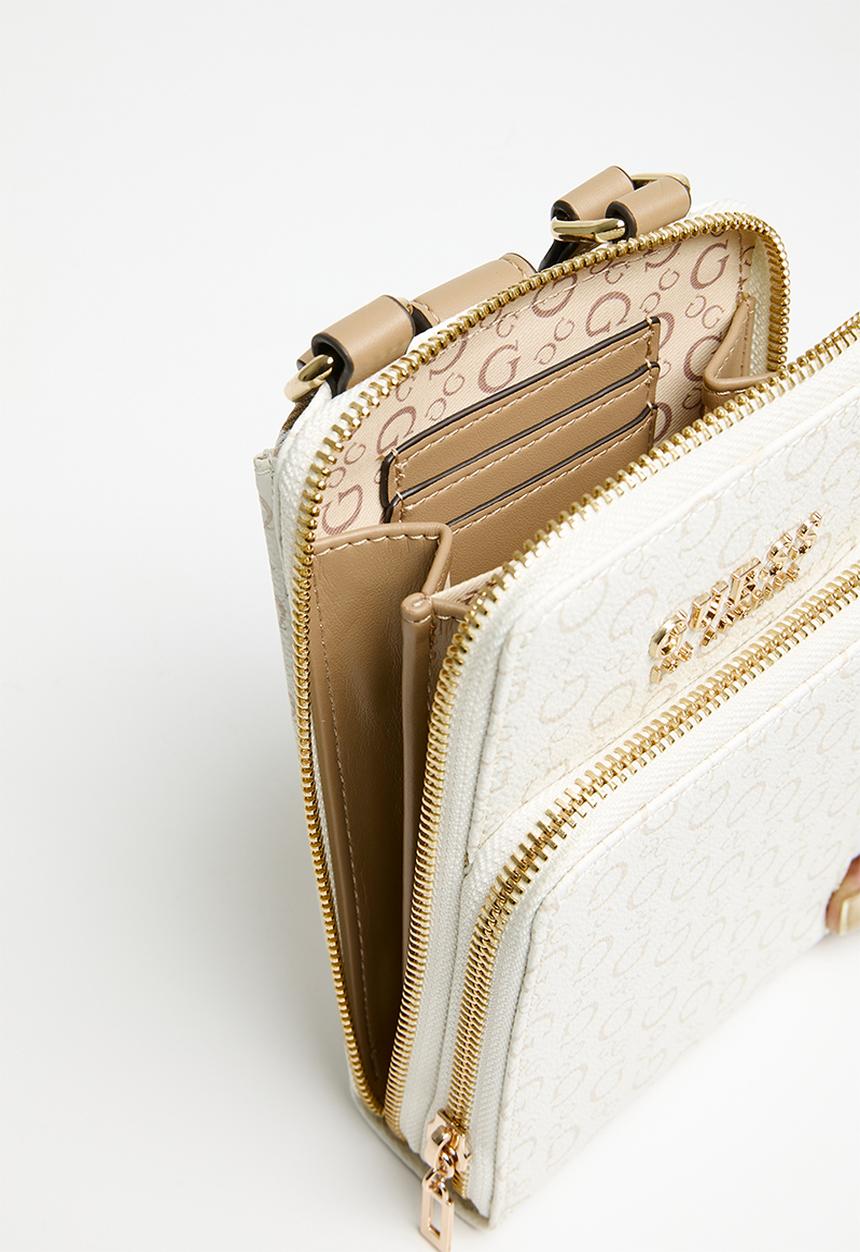 GUESS - Normandy mini crossbody bag - white