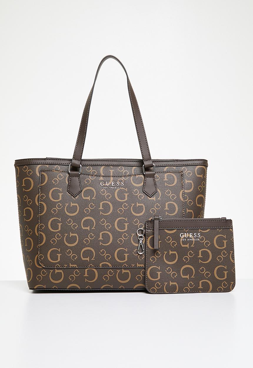 GUESS - Medford tote - brown