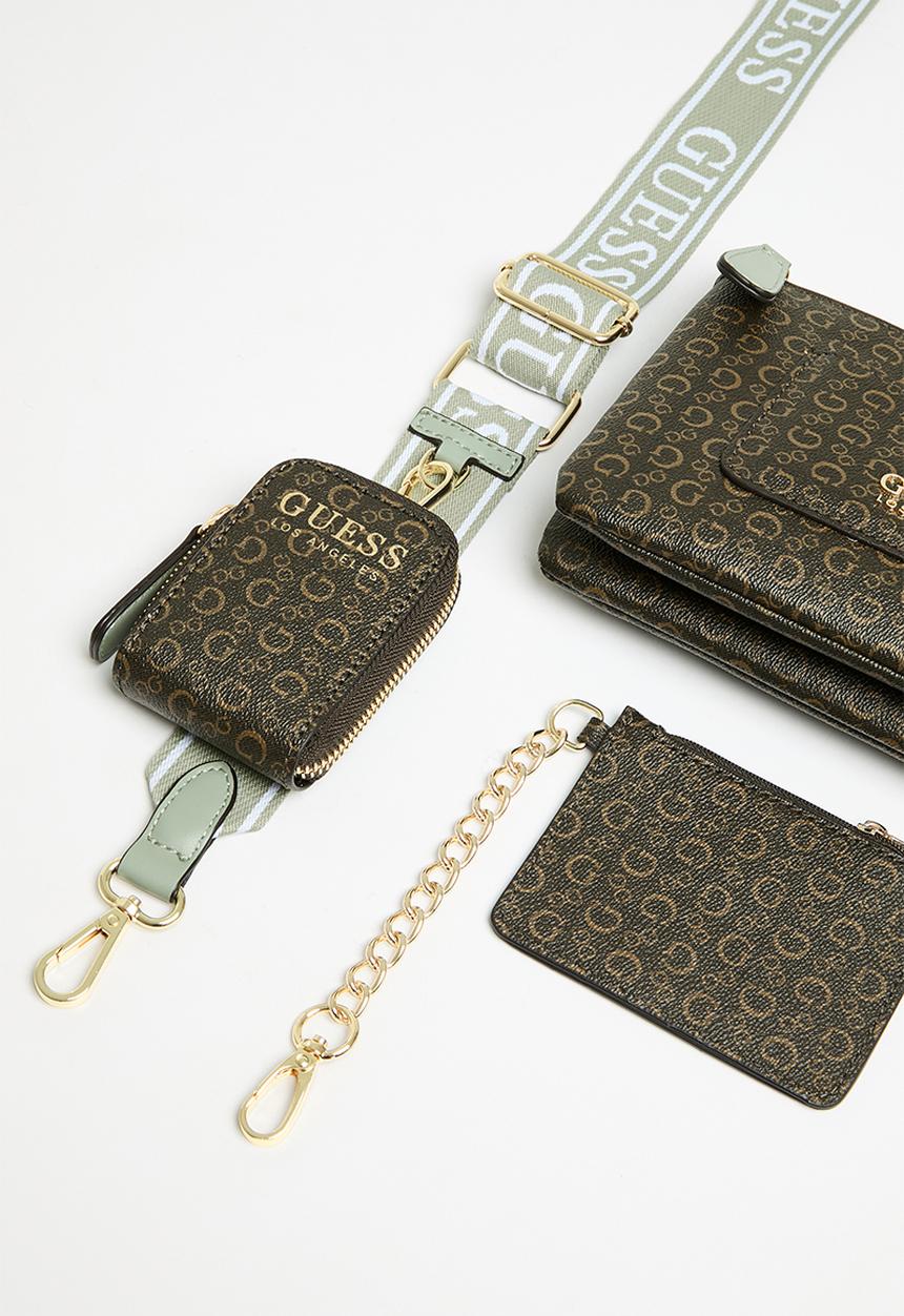 GUESS - Normandy mini crossbody bag - brown
