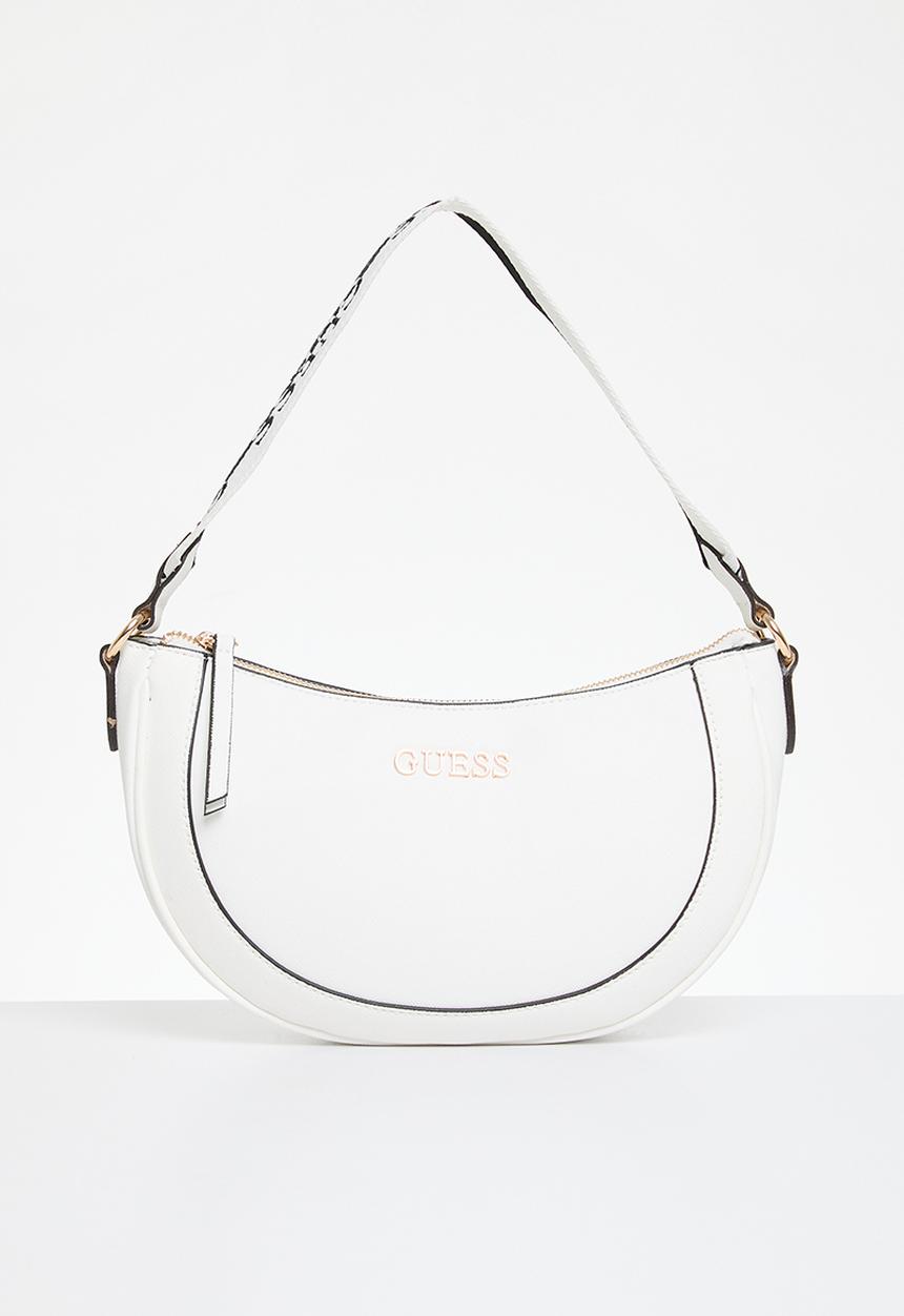 GUESS - Norwood mini shoulder bag - white