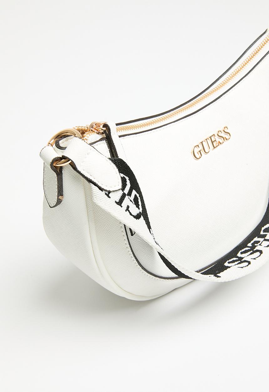 GUESS - Norwood mini shoulder bag - white