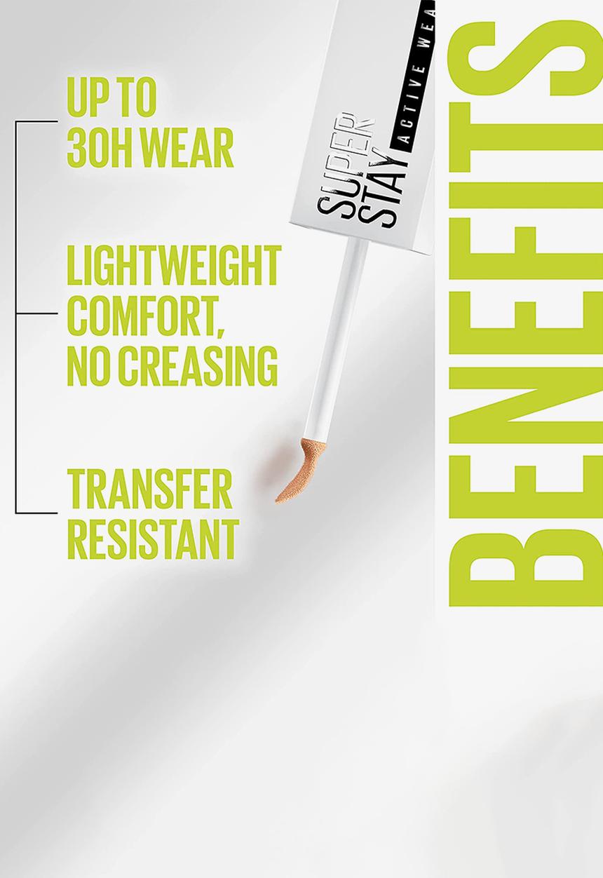 Maybelline - SuperStay Active Wear Concealer 30H - 05 Ivory