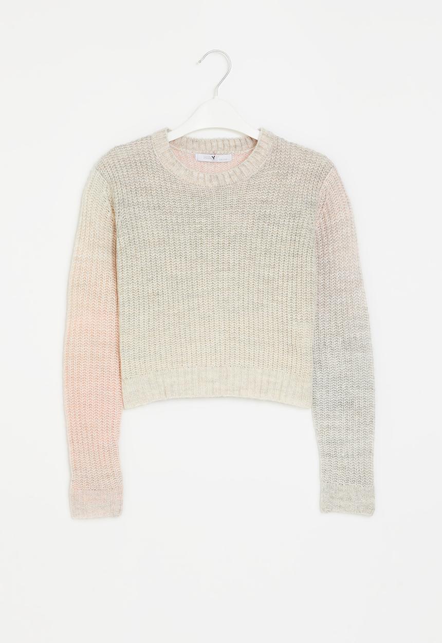 HAILYS - Long sleeve a sk emely top - pink