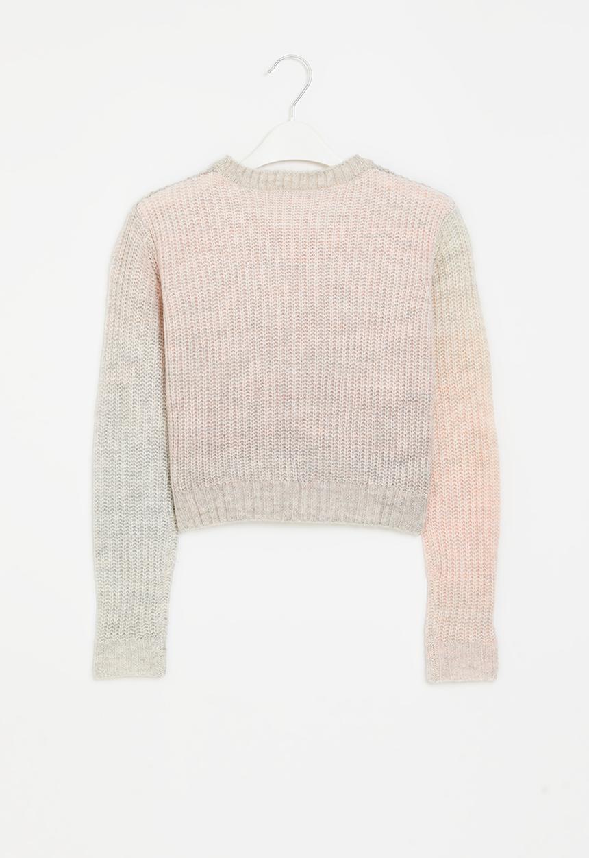 HAILYS - Long sleeve a sk emely top - pink
