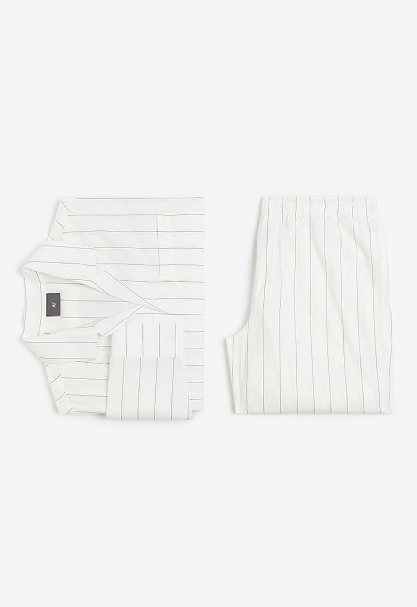 H&M - Relaxed fit pyjamas - white
