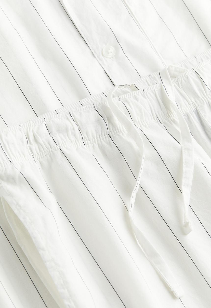 H&M - Relaxed fit pyjamas - white