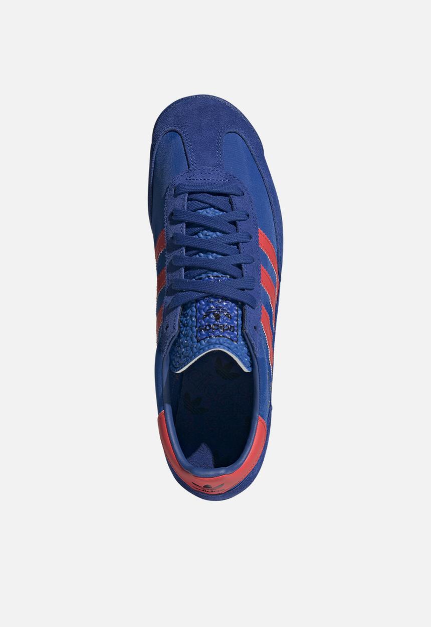 adidas trainers blue and red