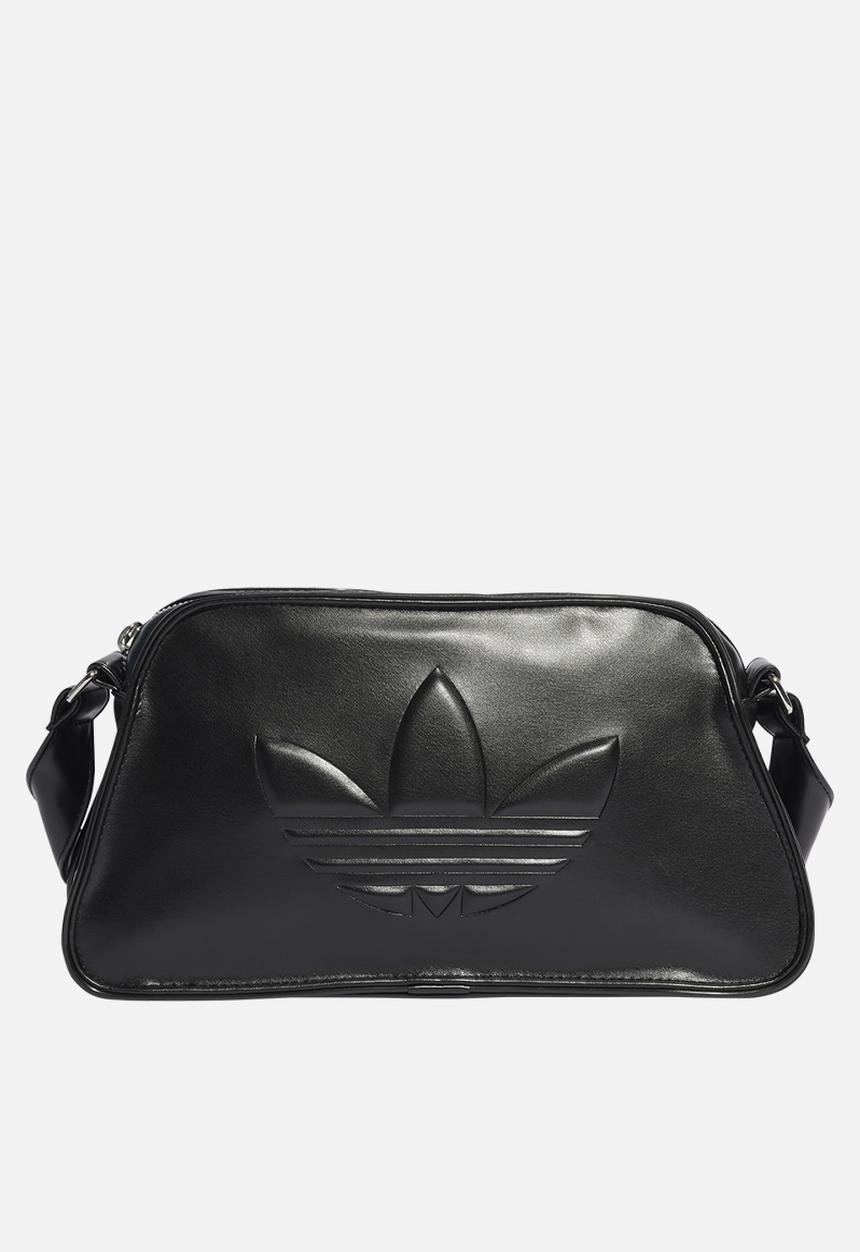 adidas Originals - Embossed trefoil shoulder bag - black