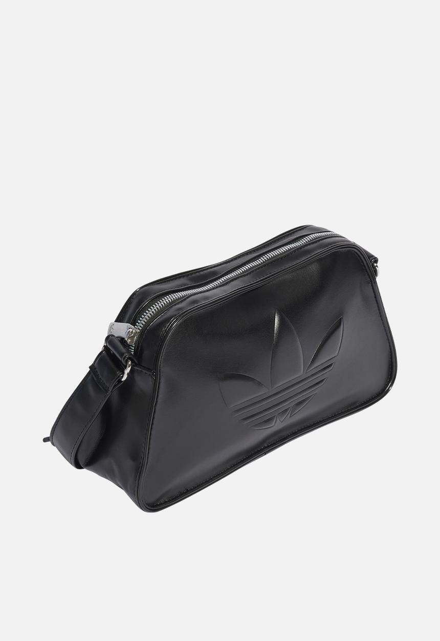 adidas Originals - Embossed trefoil shoulder bag - black