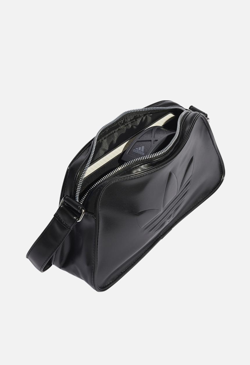 adidas Originals - Embossed trefoil shoulder bag - black
