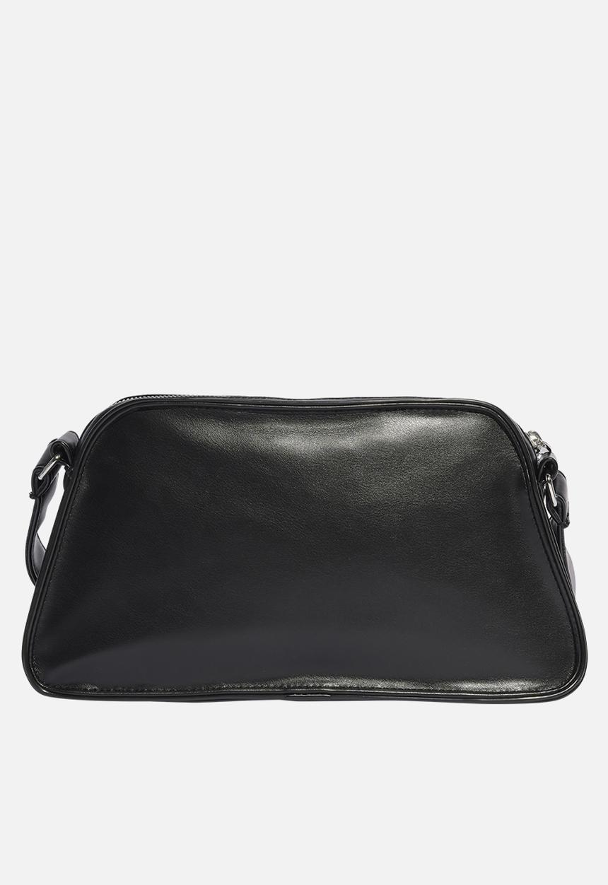 adidas Originals - Embossed trefoil shoulder bag - black