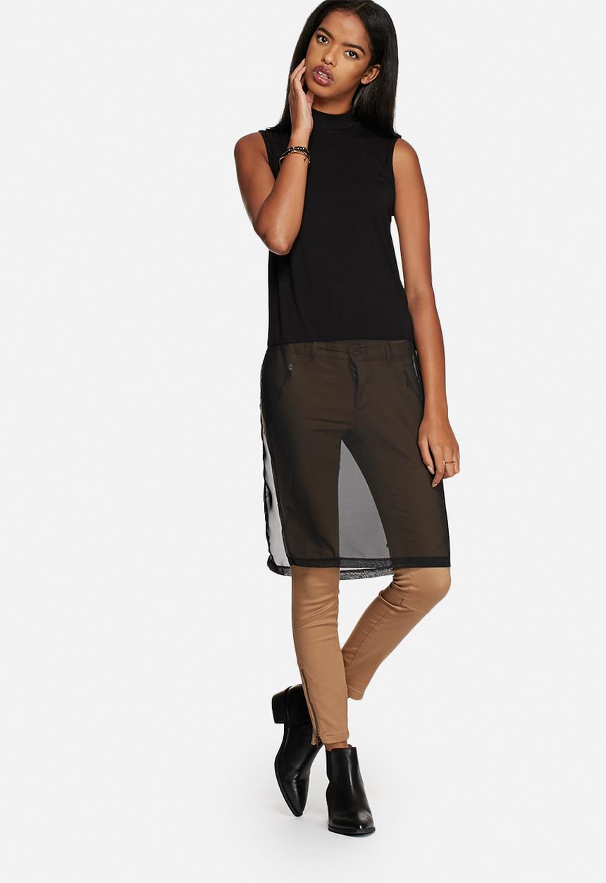 Vero Moda - Sue Hi-Neck Long Top