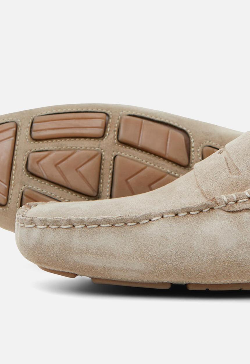 Jack & Jones - Jfwjensen suede loafer - moonbeam