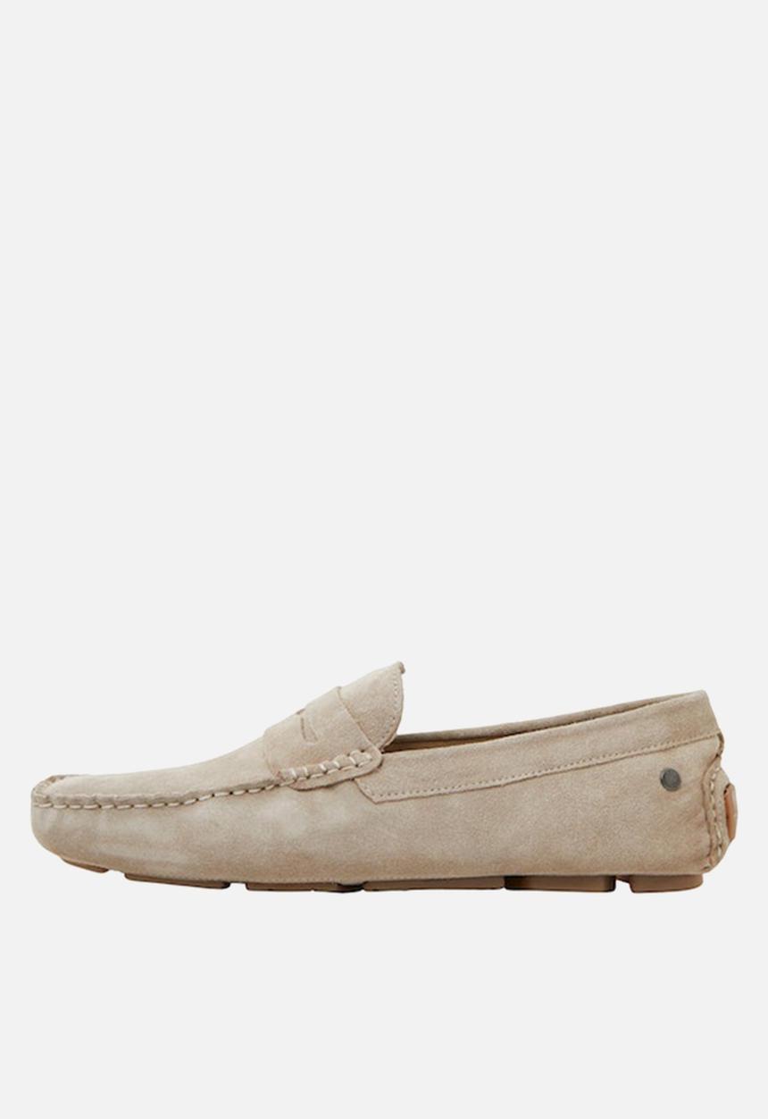 Jack & Jones - Jfwjensen suede loafer - moonbeam