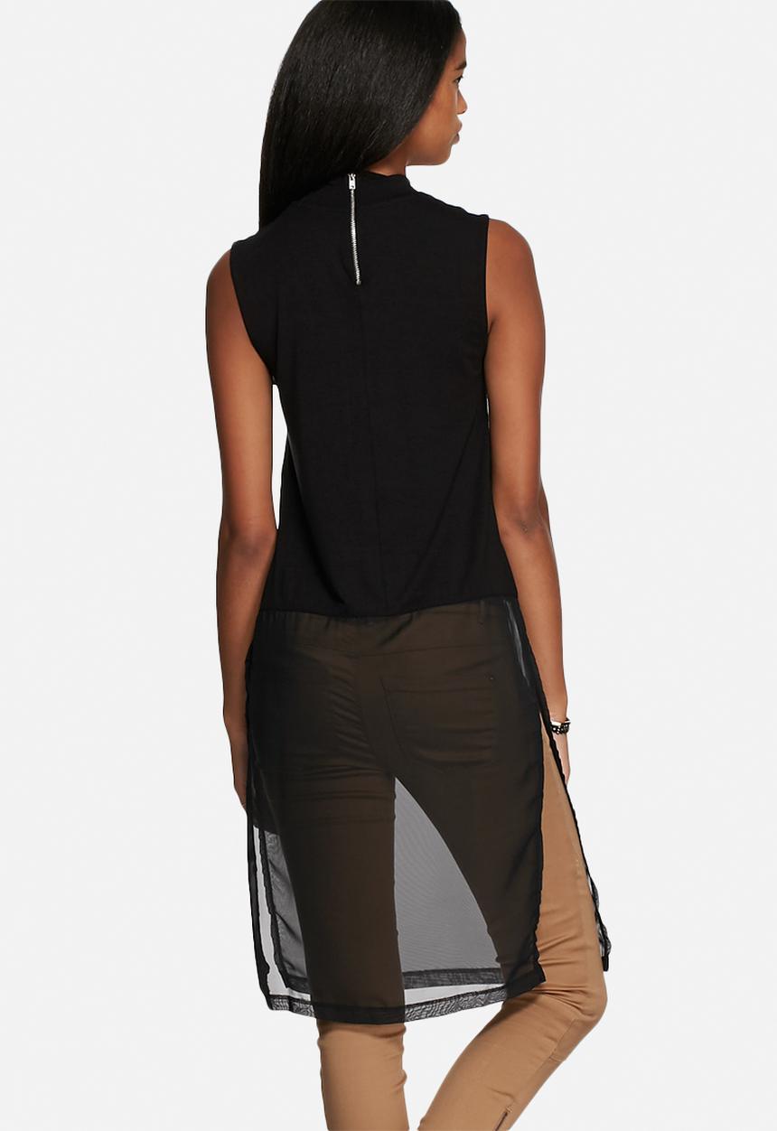 Vero Moda - Sue Hi-Neck Long Top