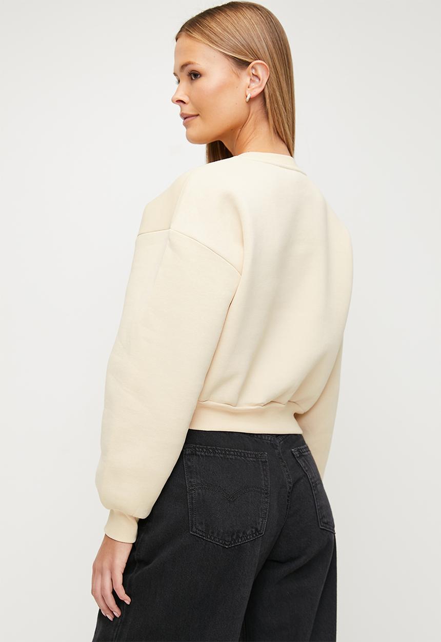 Trendyol - Regular sweatshirt - Beige