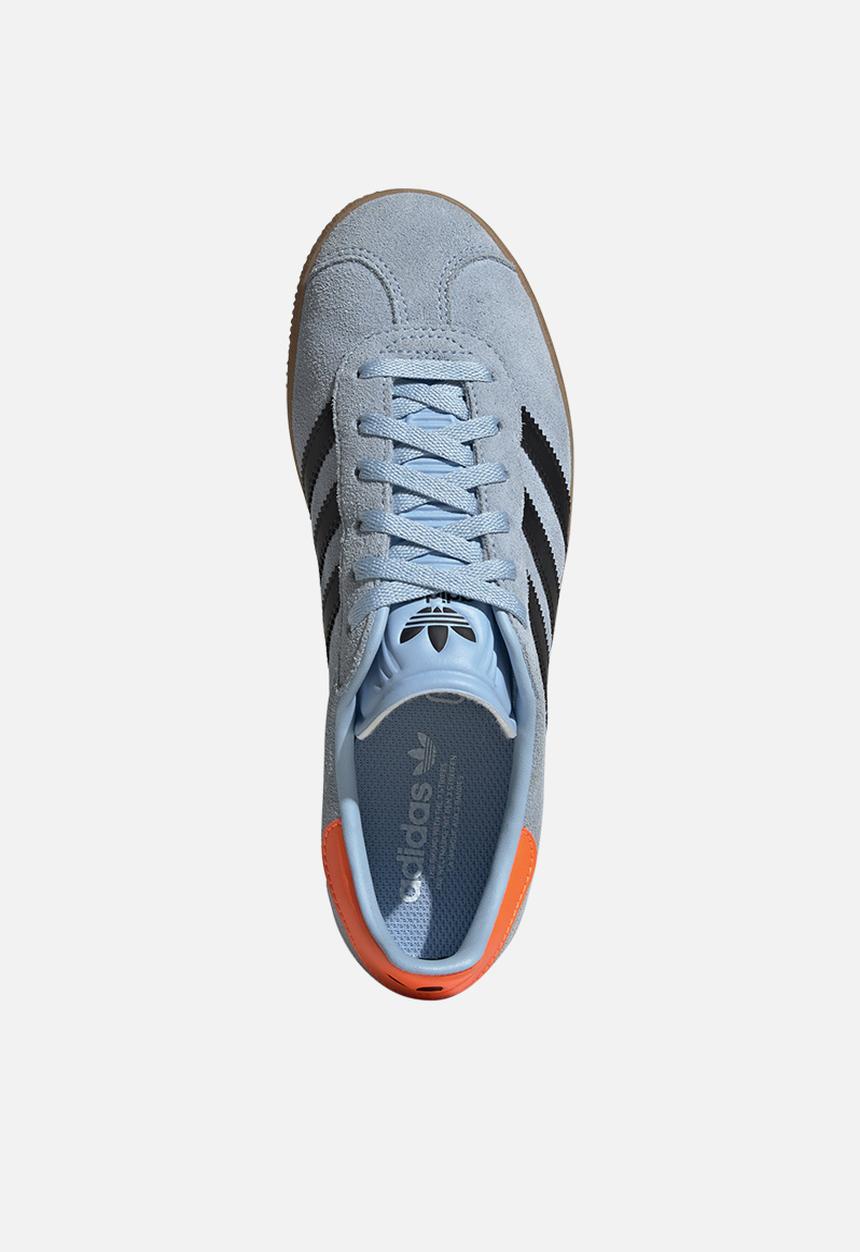 adidas Originals - Gazelle J - Clear Sky/Core Black/Solar Orange