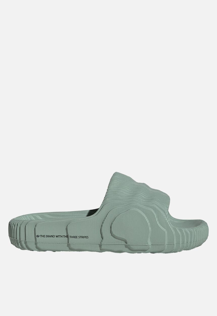 adidas Originals - Adilette 22 w - hazy green/core black/hazy green