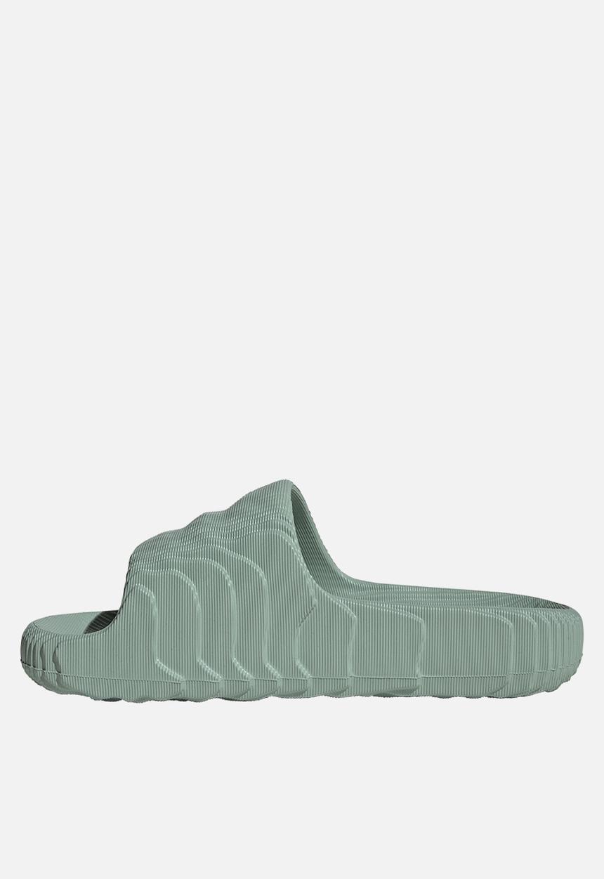 adidas Originals - Adilette 22 w - hazy green/core black/hazy green