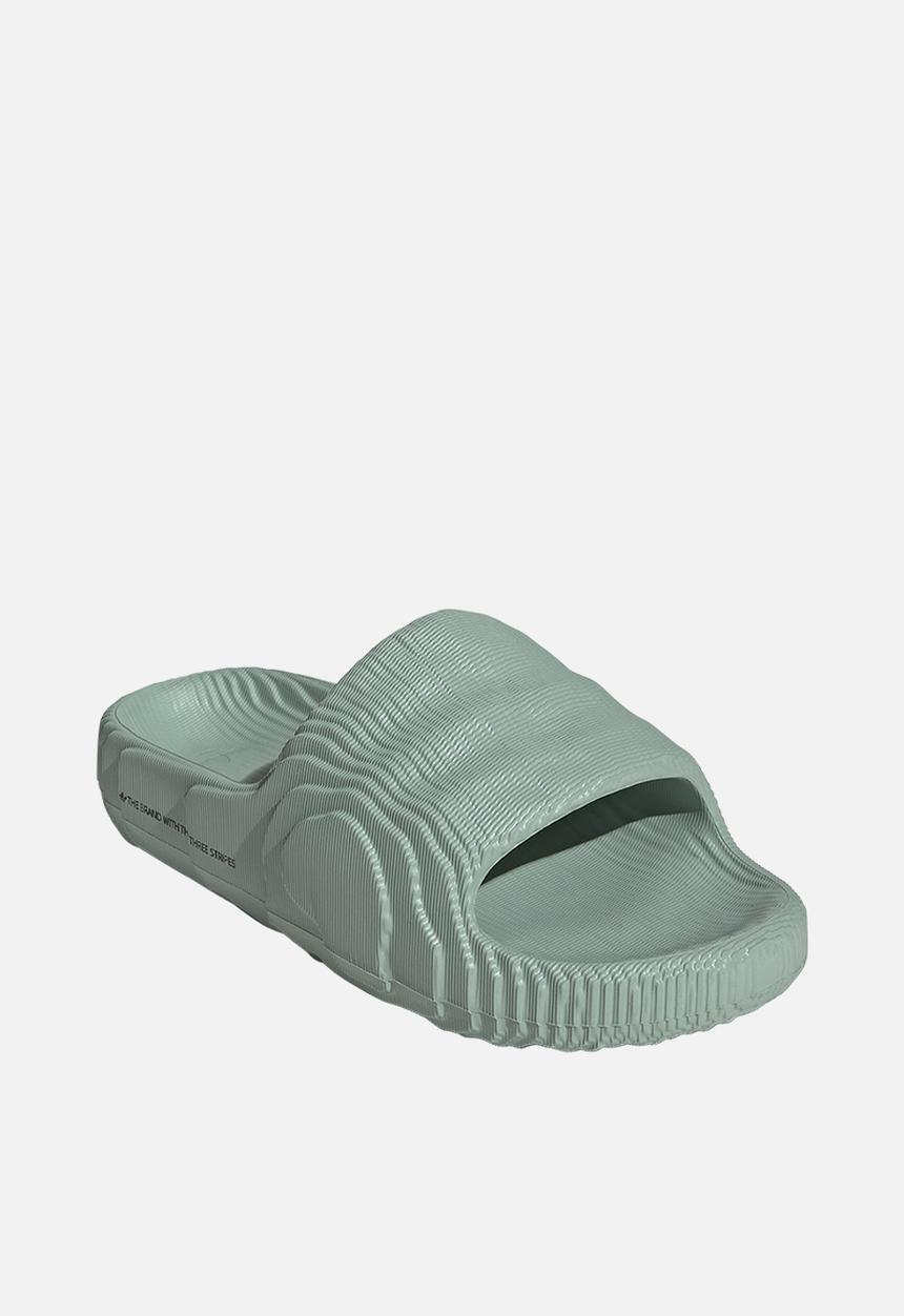 adidas Originals - Adilette 22 w - hazy green/core black/hazy green