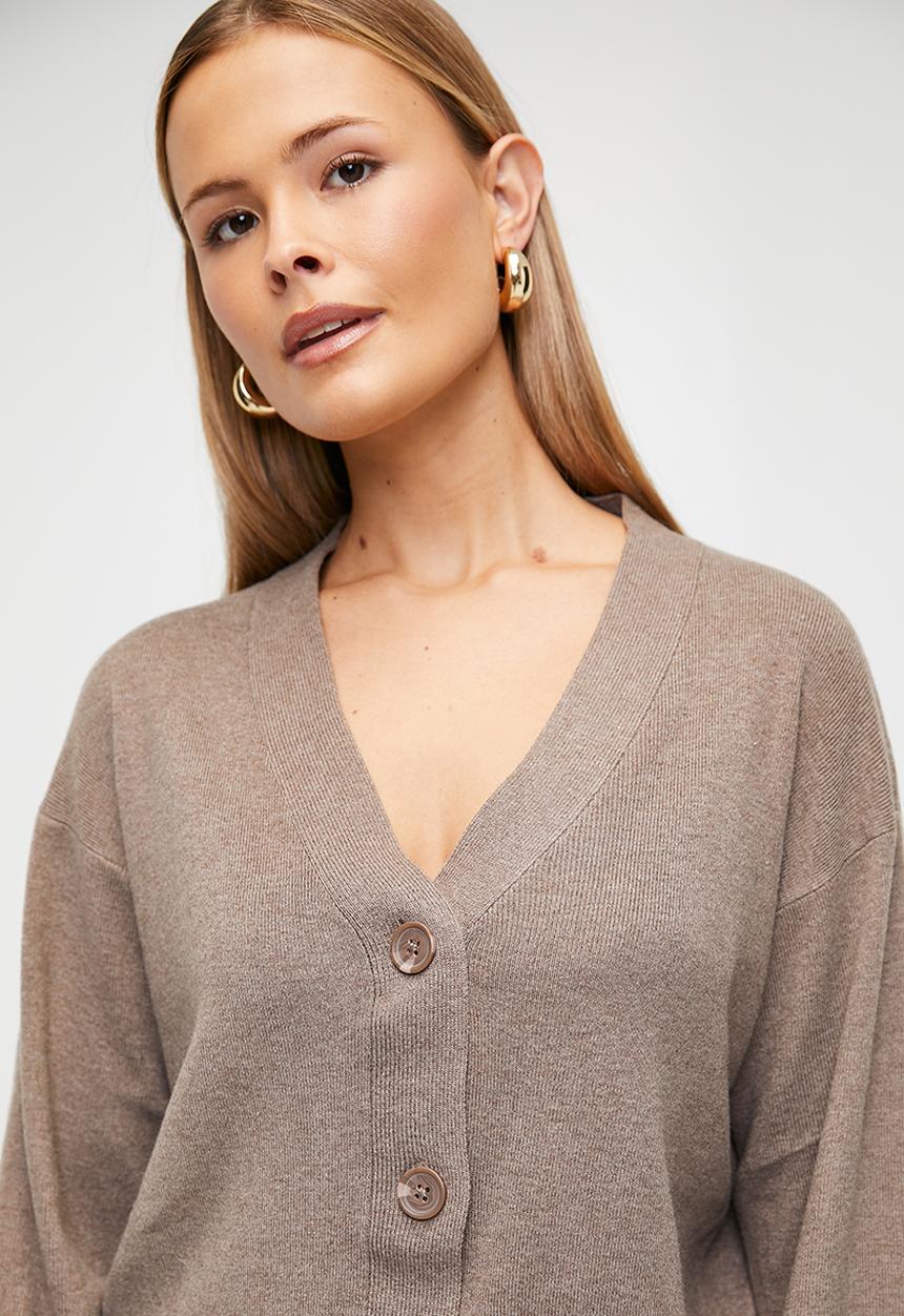 H&M - Cardigan - brown 