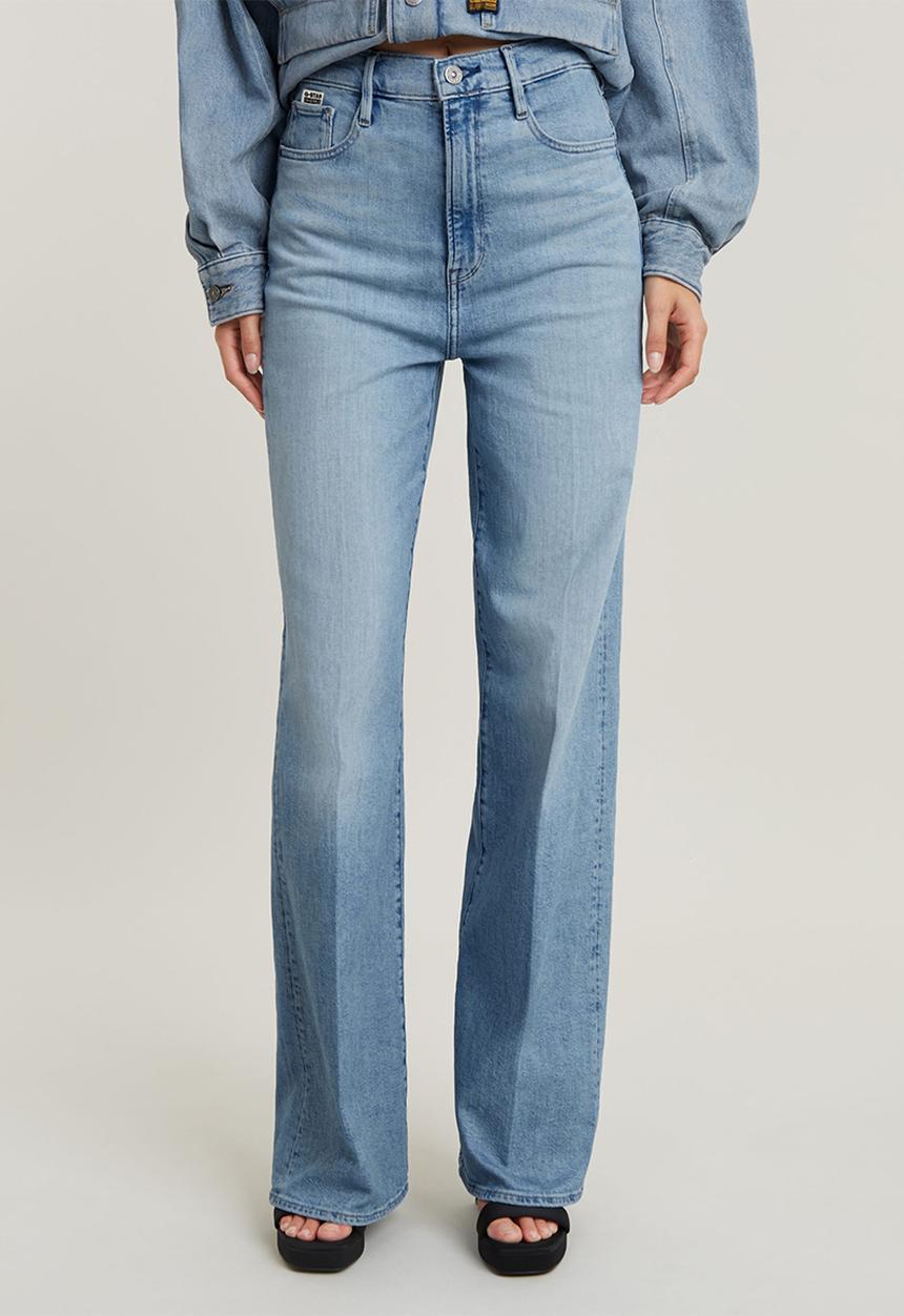 G-STAR - Deck 2.0 High Loose Wmn - sun faded amparo blue