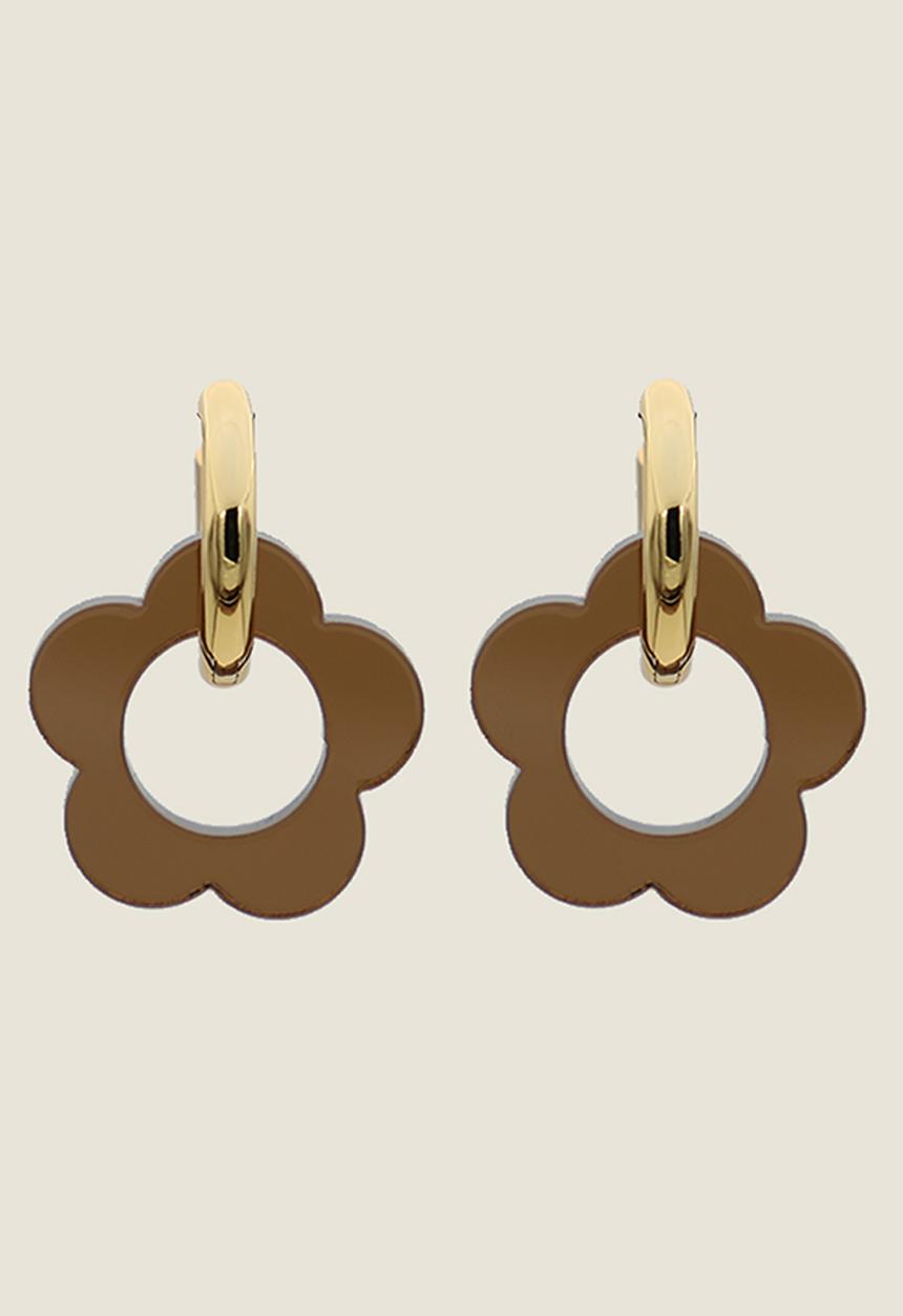 Pina Jewels - Daisy Charms - Transparent Brown