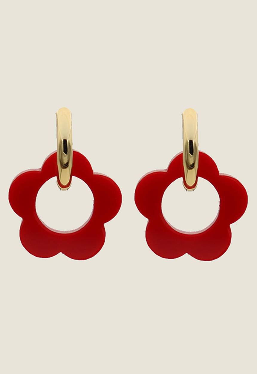 Pina Jewels - Daisy Charms - Red