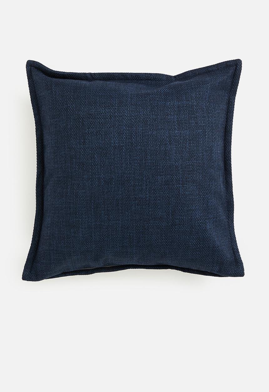 Sixth Floor - Larna linen cushion cover - Navy
