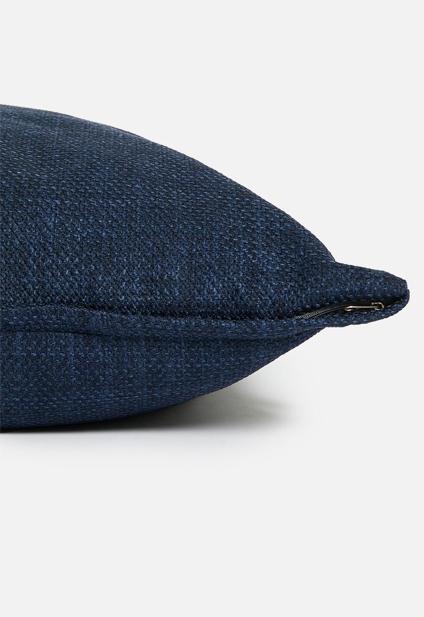 Sixth Floor - Larna linen cushion cover - Navy