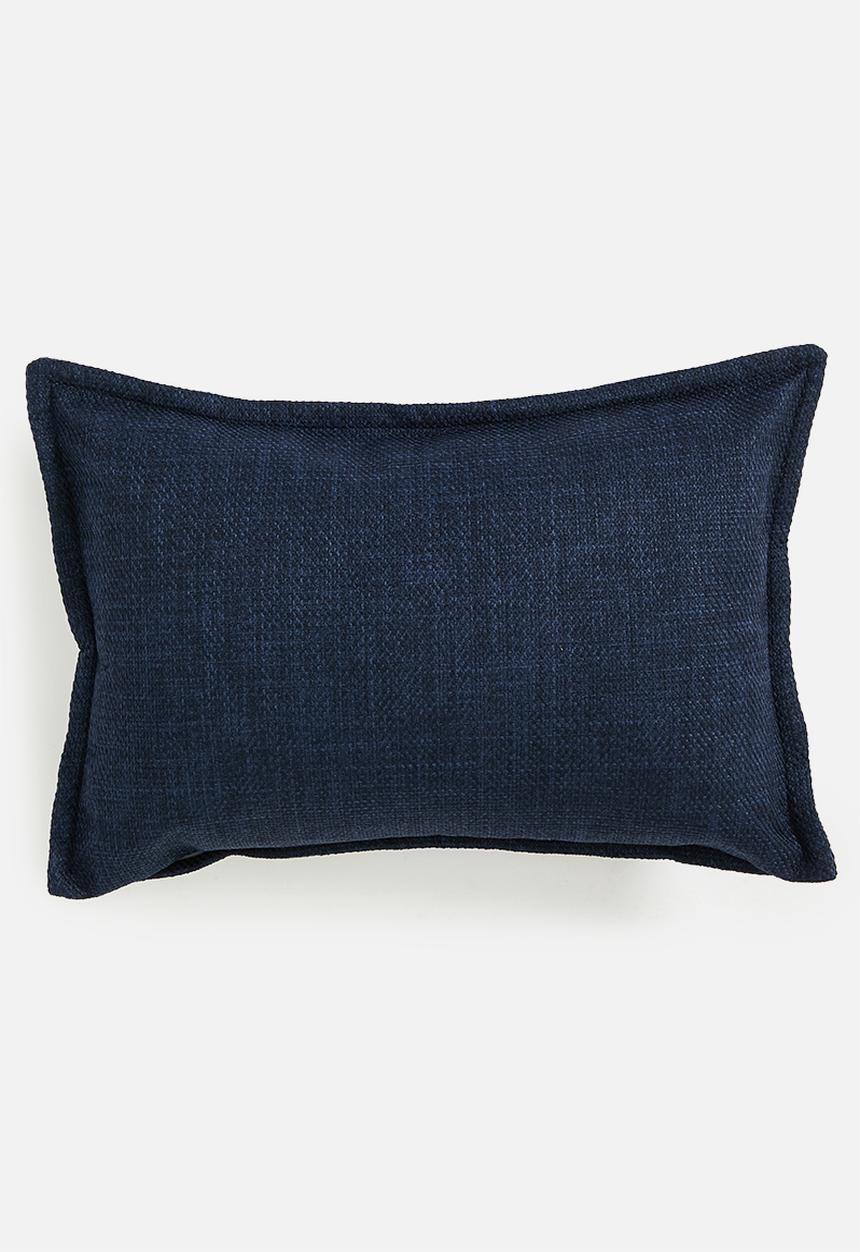 Sixth Floor - Larna linen cushion cover - Navy