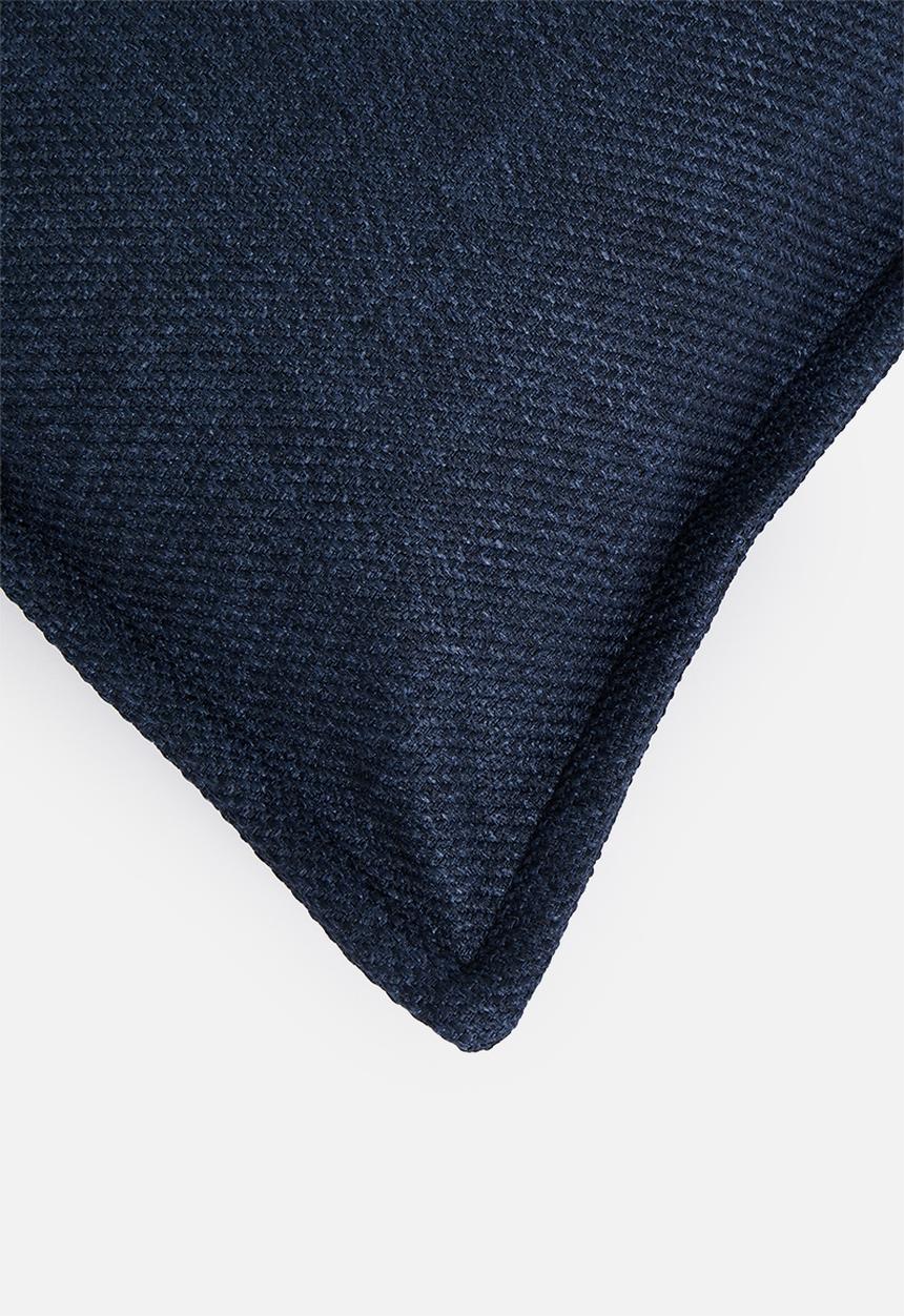 Sixth Floor - Larna linen cushion cover - Navy