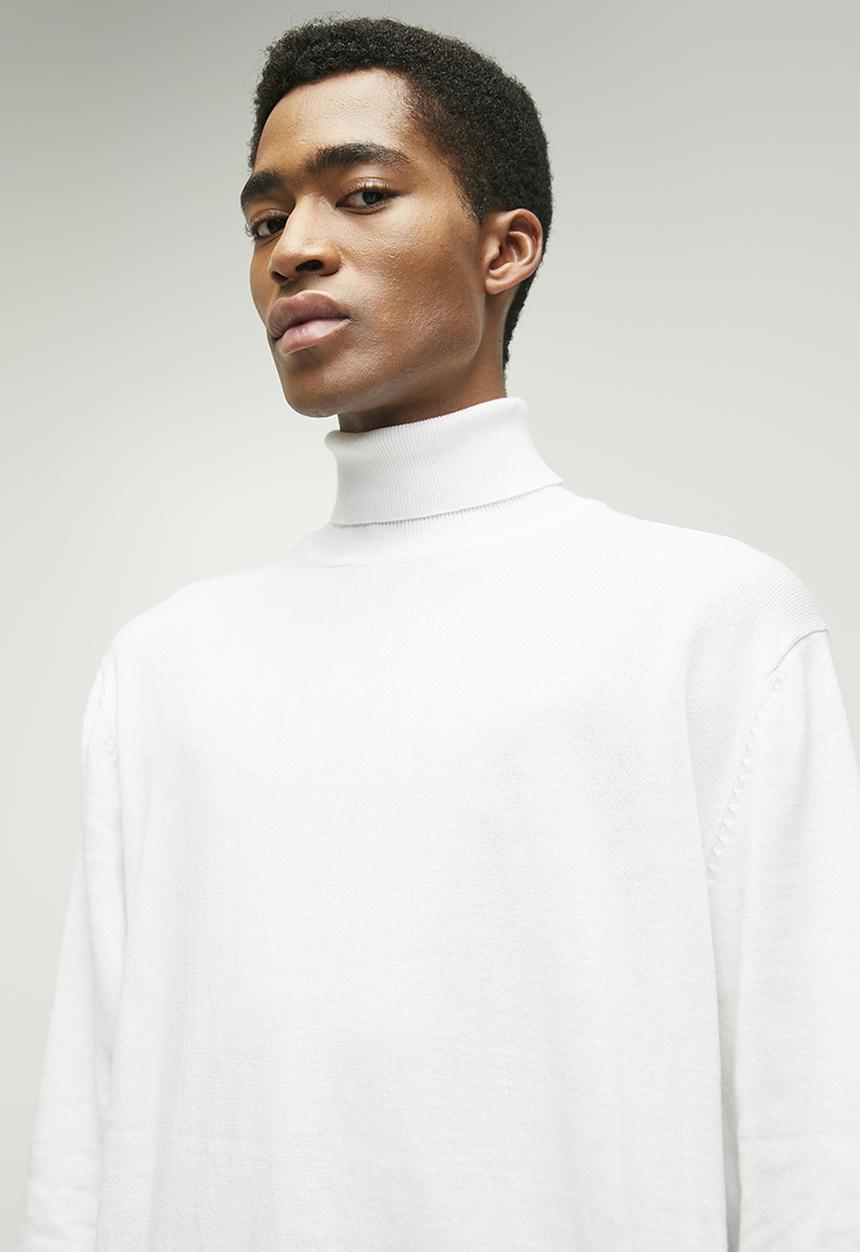 Superbalist - Basic roll neck - ecru
