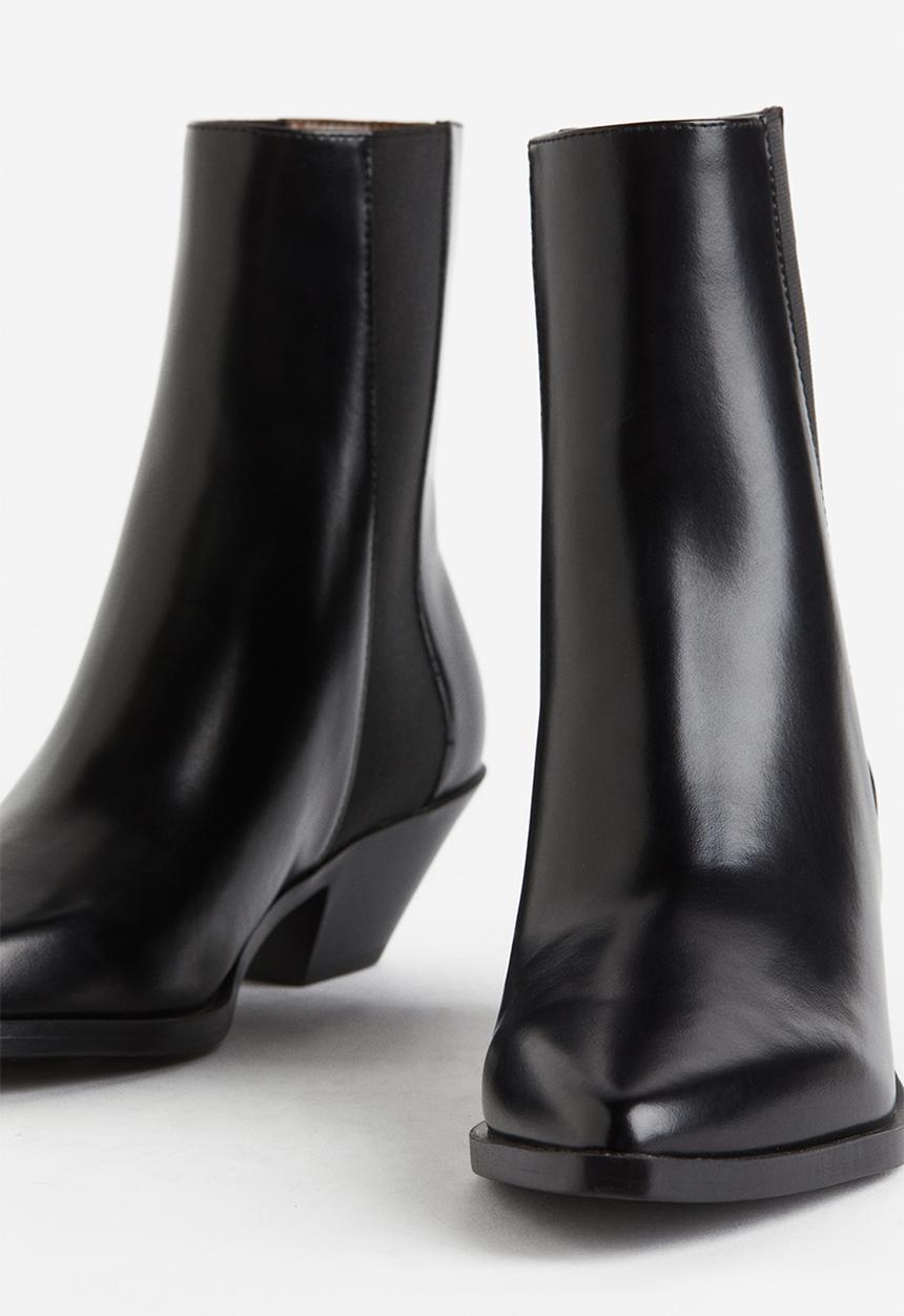 H&M - Heeled chelsea boots - black