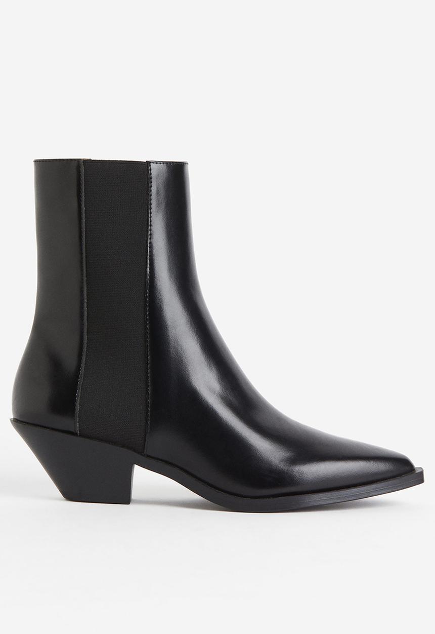 H&M - Heeled chelsea boots - black