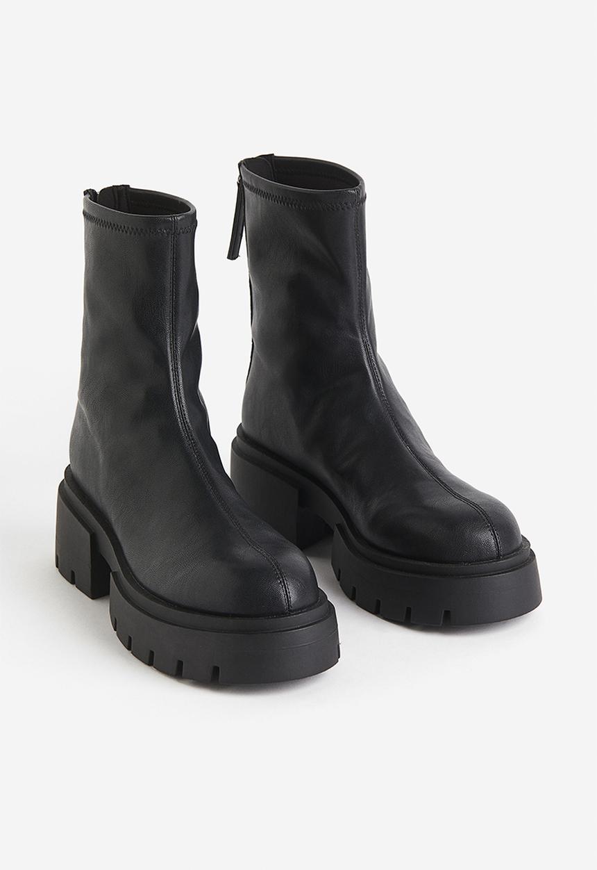 H&M - Chunky boots - black
